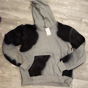 CLUB PARADISE Oversized Hoodie Grey Medium